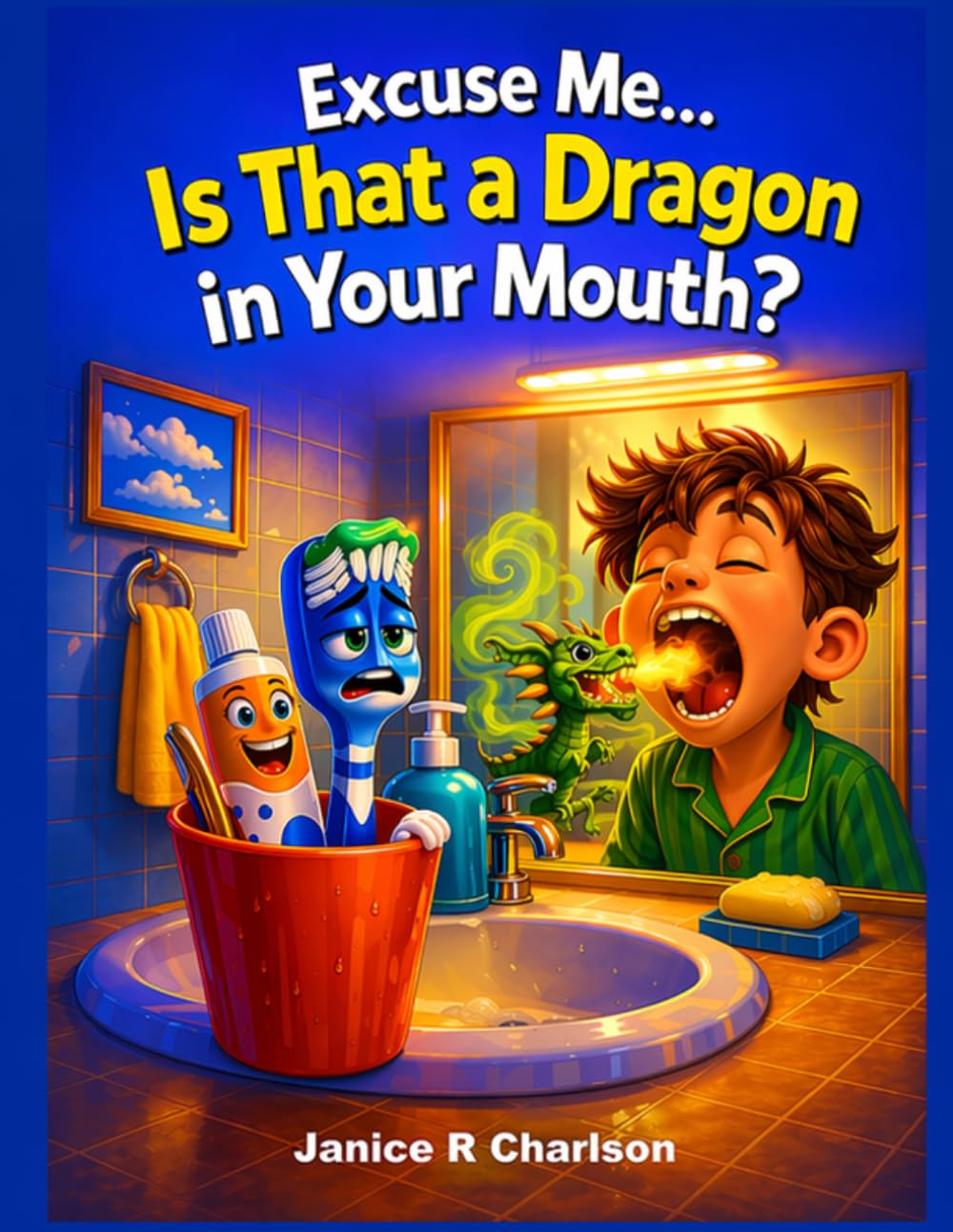Excuse Me.... Is That a Dragon In Your Mouth: A Silly Toothbrush Adventure