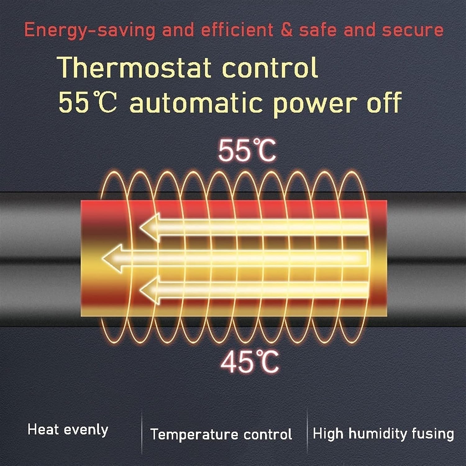 Towel Rack Towel Drying Rack Heated Stainless Steel Wall Mounted Electric Heated Towel Rack Warmer with Shelf Built-in Thermostat, Plug-in Design Easy Install