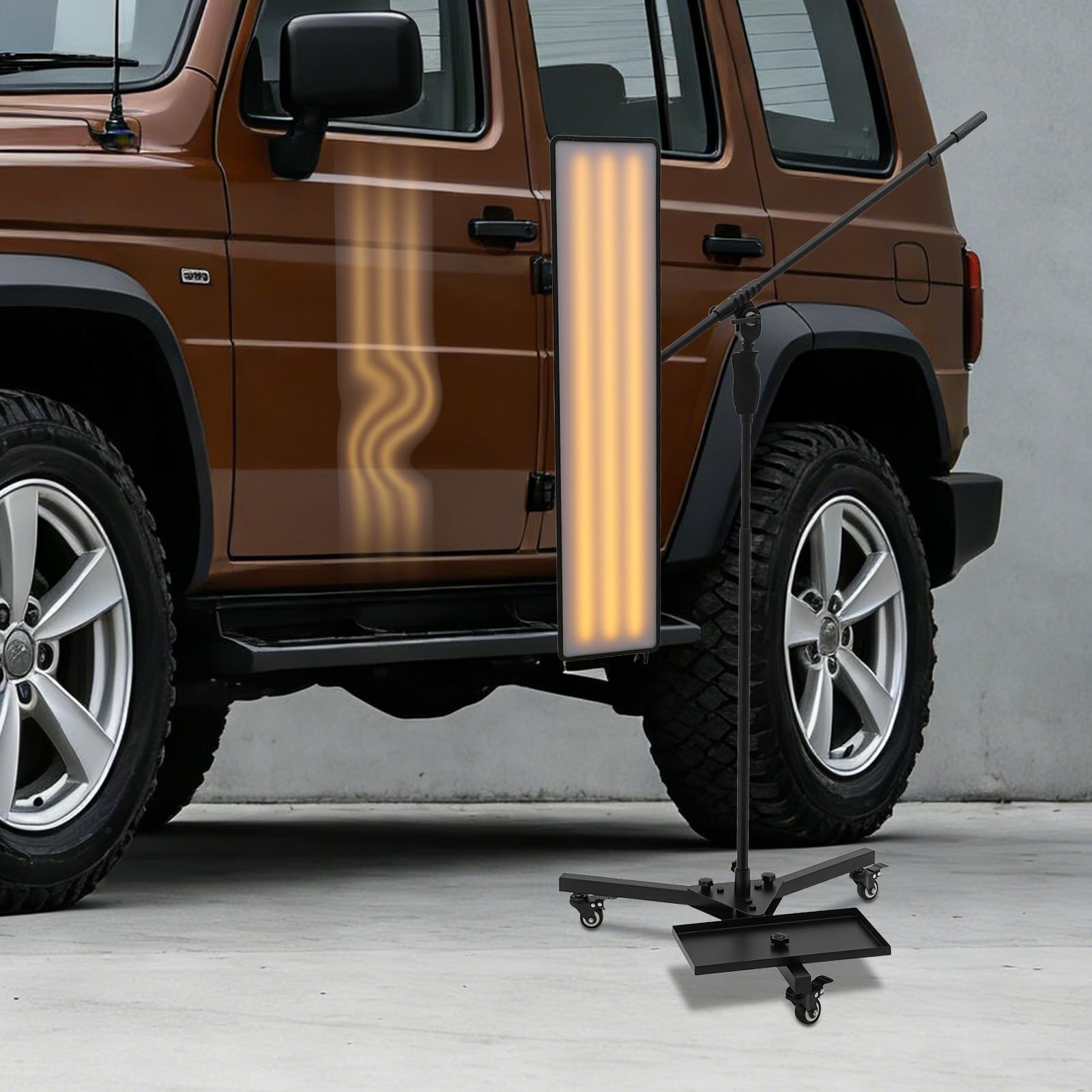 PDR Dellenlampe Professionelle Dent Reflektorlampe LED Reflektor mit verstellbarer Helligkeit und Farbtemperatur für Auto Beulen Reparatur für Werkstatt