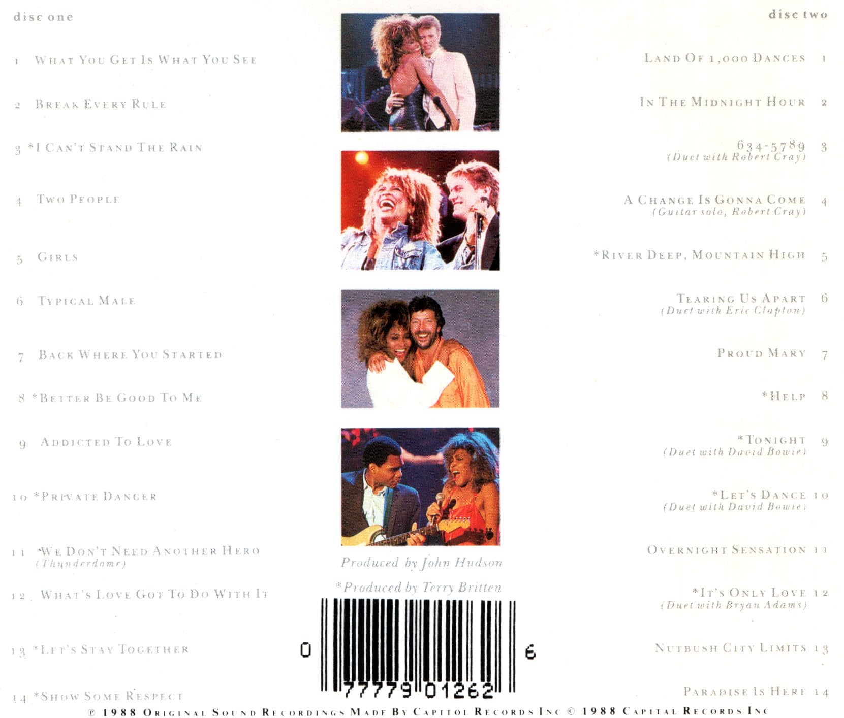 Tina Live In Europe