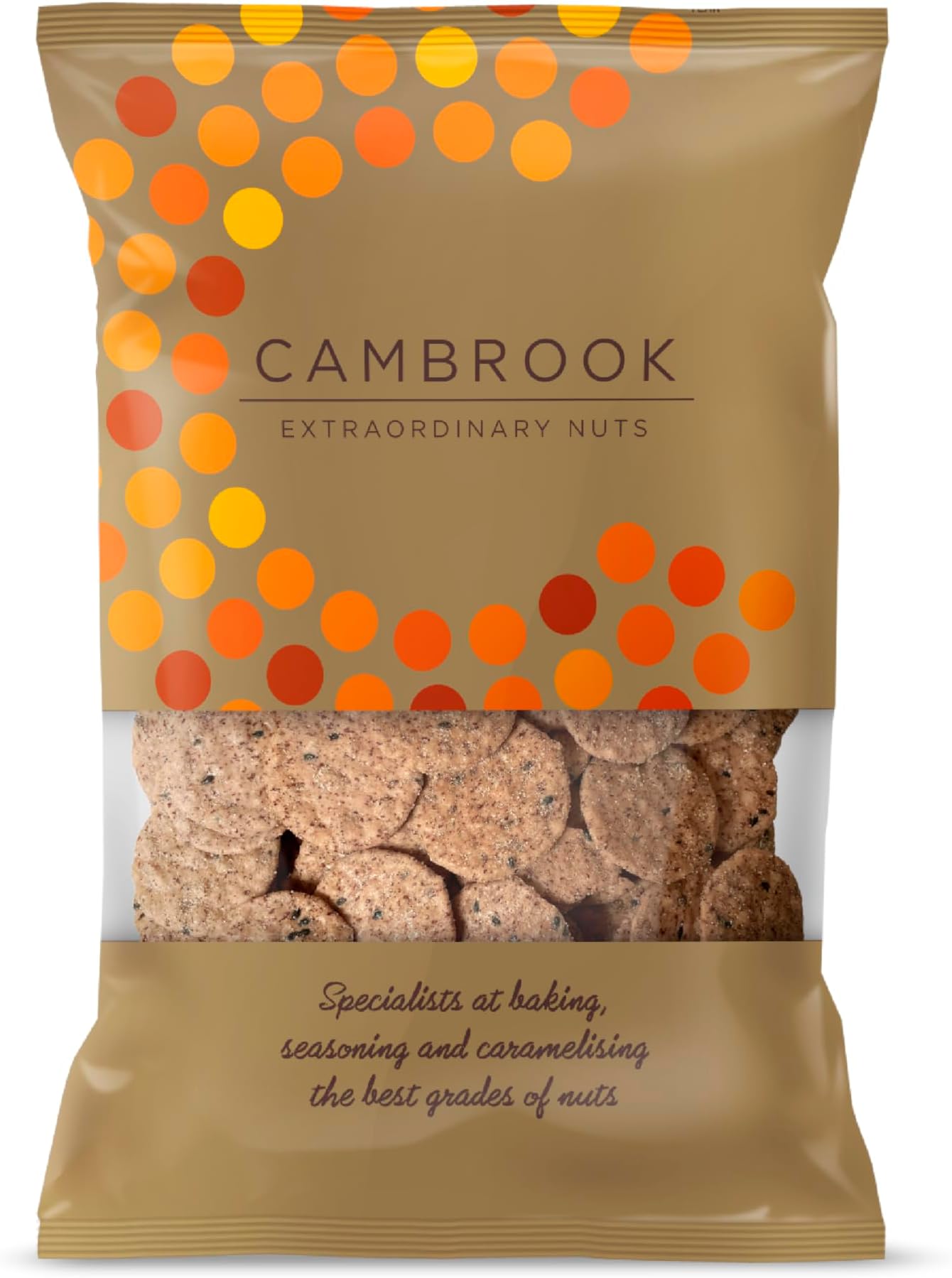 Cambrook - Black Pepper Crackers, 330g Bag