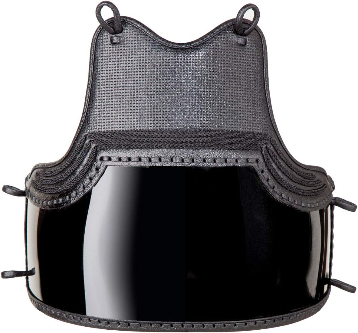 鍔 藻柄子入道宗典製 武者図透鍔 鉄地 地透 金銀色絵象嵌 金銀