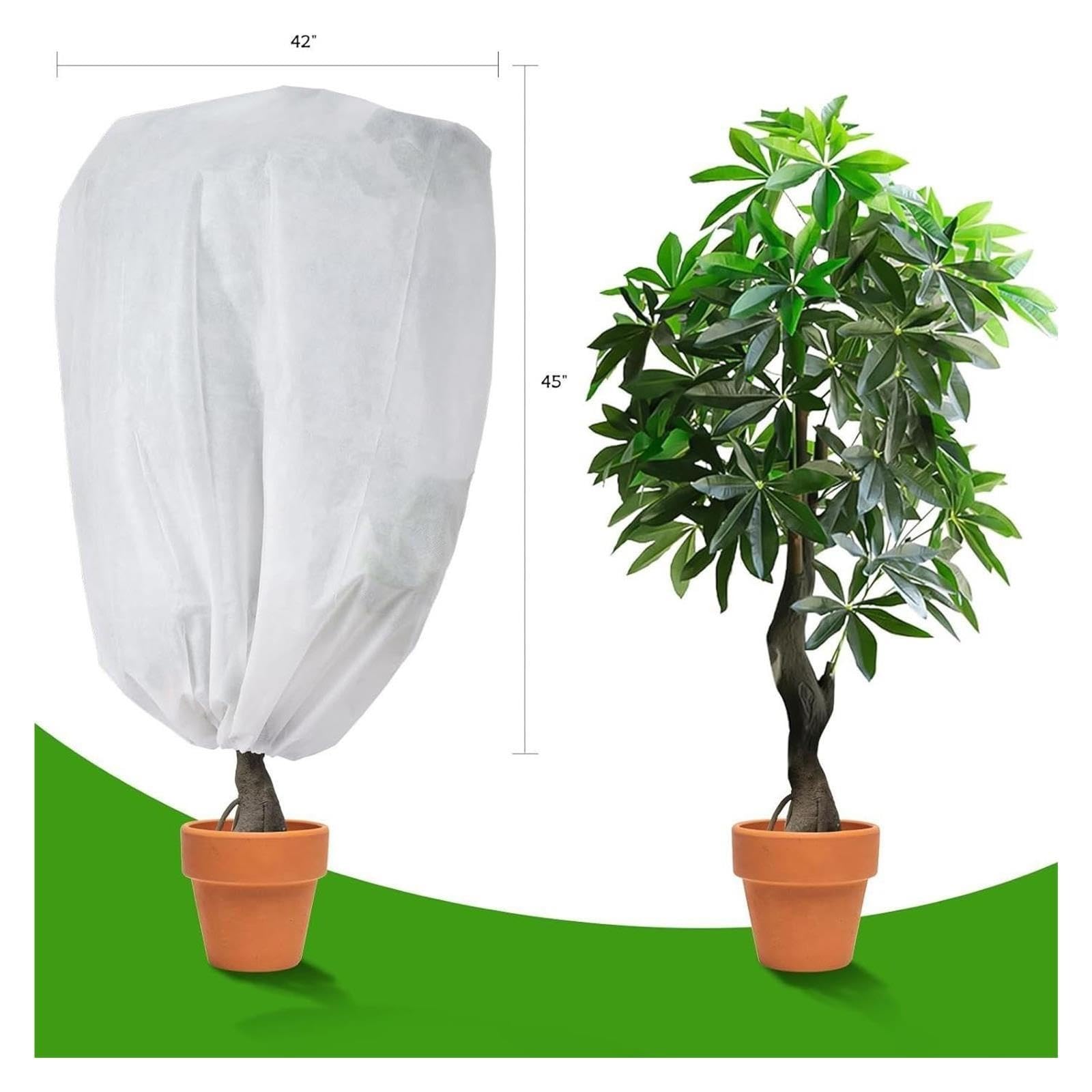12pcs White Plant Cold Cover Für Pflanzen