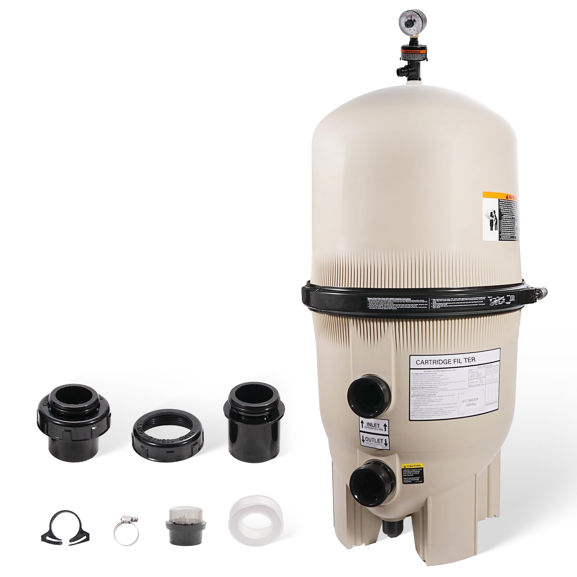 Amazon.com: Noroeua EC-160301 Pool Filter Compatible with Pentair