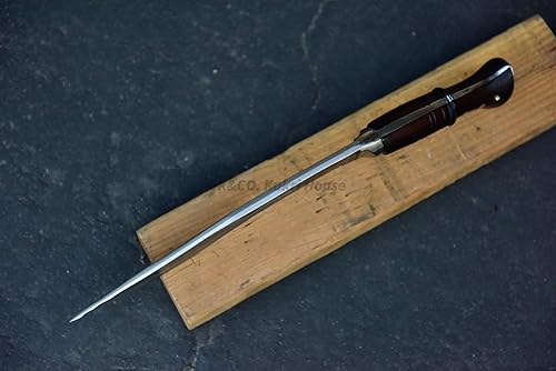 Miniatura 4 de GK&CO. Kukri House Auténtico Kukrikhukuri  Auténtico 10 pulgadas 3 Chirra (3 más completos) La Bestia, mango de madera de espiga completa, funda de