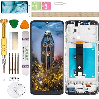 LCD Screen Replacement for Motorola Moto E20 XT2155-6 MC3B3 XT2155-8 MC3C5 XT2155-5 MC3A9 XT2155-3 MC3BC Screen Replacement Kit