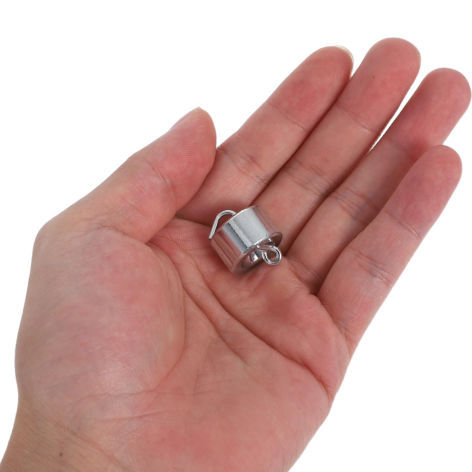 SHINEOFI Set di Pesi da Laboratorio Gancio 50 Pezzi 20 G Ciascuno in Ferro Cromato per Esperimenti di Fisica, Materiale Didattico per Laboratori Scientifici e Attività Educative