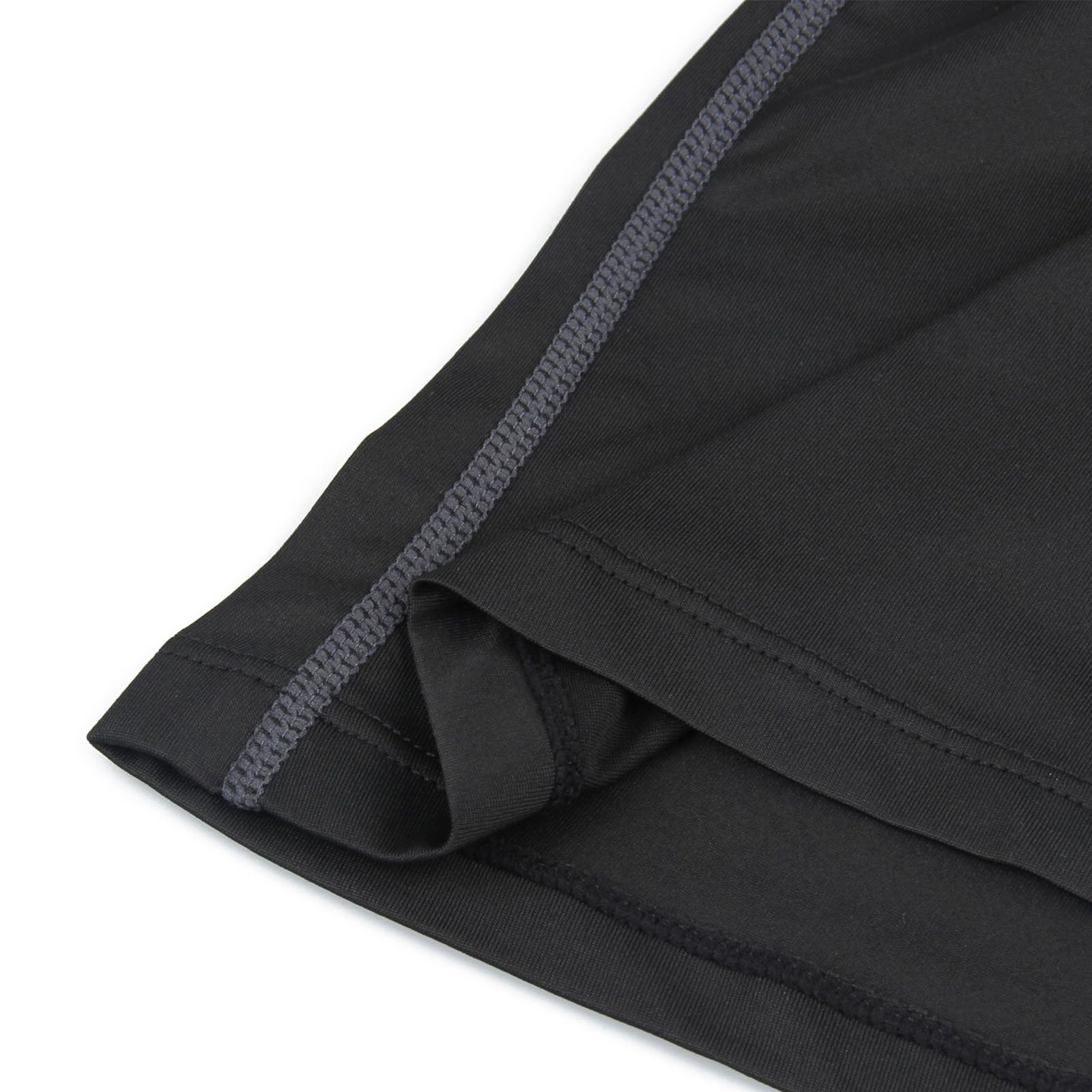 HomyComy Short Sleeve Compression Shirt Camiseta Hombre (Pack de 2)