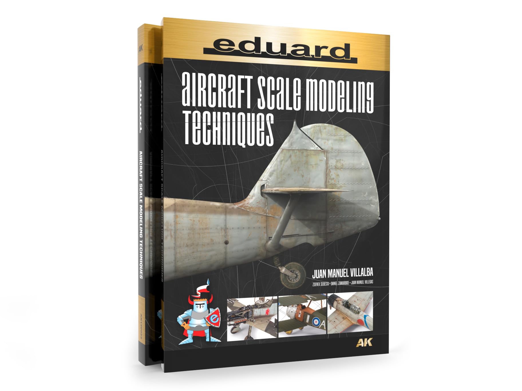 Ak Interactive Ak Book Ak130022 Aircraft Scale Models Techniques (Eduard) (256 Pages) (En)
