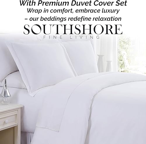 Miniatura 9 de Juego de funda de edredón de gran tamaño, suave, resistente a las arrugas, la decoloración y las manchas, fácil cuidado, tamaño matrimonialQueen,