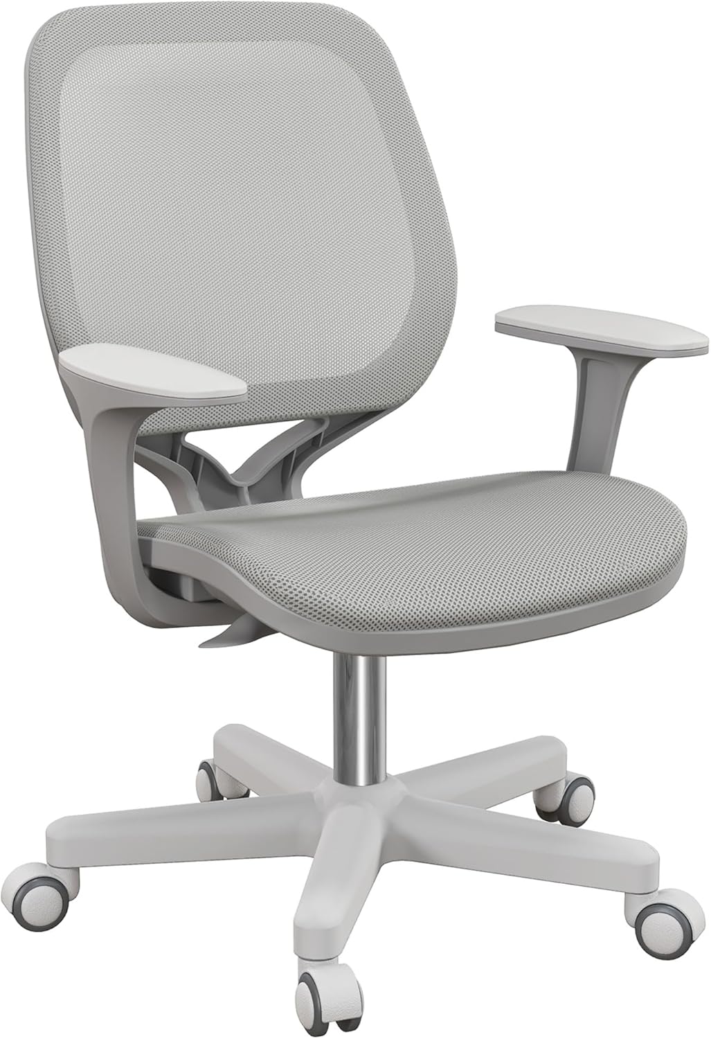 Vinsetto Robust Chair, Small Mesh Computer Desk Chair with Adjustable