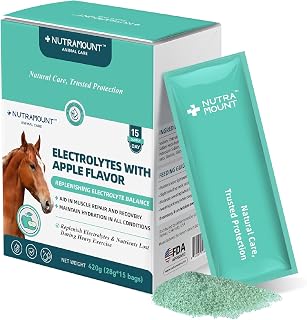 Equine Electrolytes with Apple Flavor Replenish Lost Electrolytes During Exercise 420g