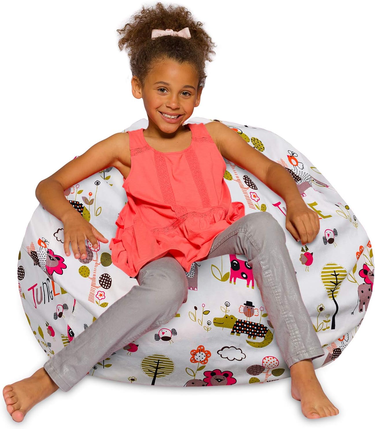 Posh Bean Bag Chair for Children, Teens & Adults - 35", Solid Royal Blue