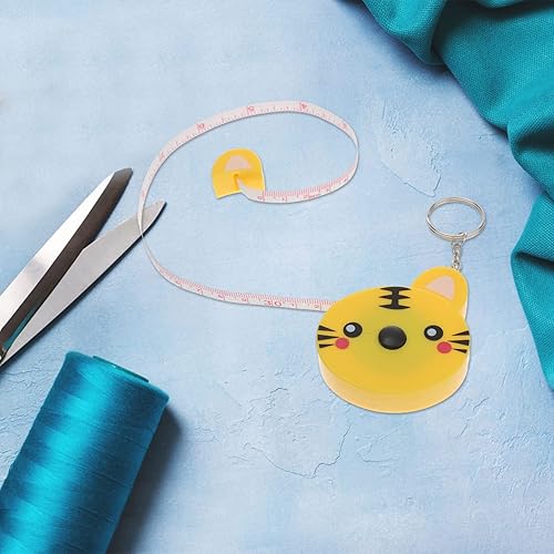 Miniatura 4 de Gogogmee Cinta métrica para el cuerpo, 4 unidades, cinta métrica, cinta métrica, cinta métrica, cinta métrica de cuero, cinta métrica para niños,