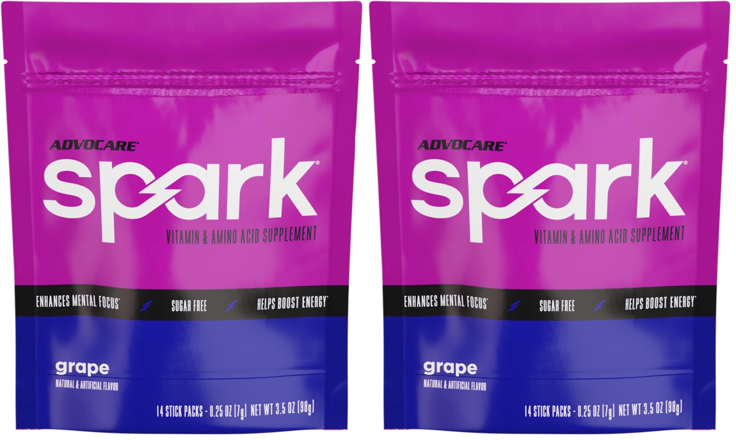 AdvoCare Spark Energy & Focus Drink Mix, Variety Pack, 14 Sticks — Amazon image 8