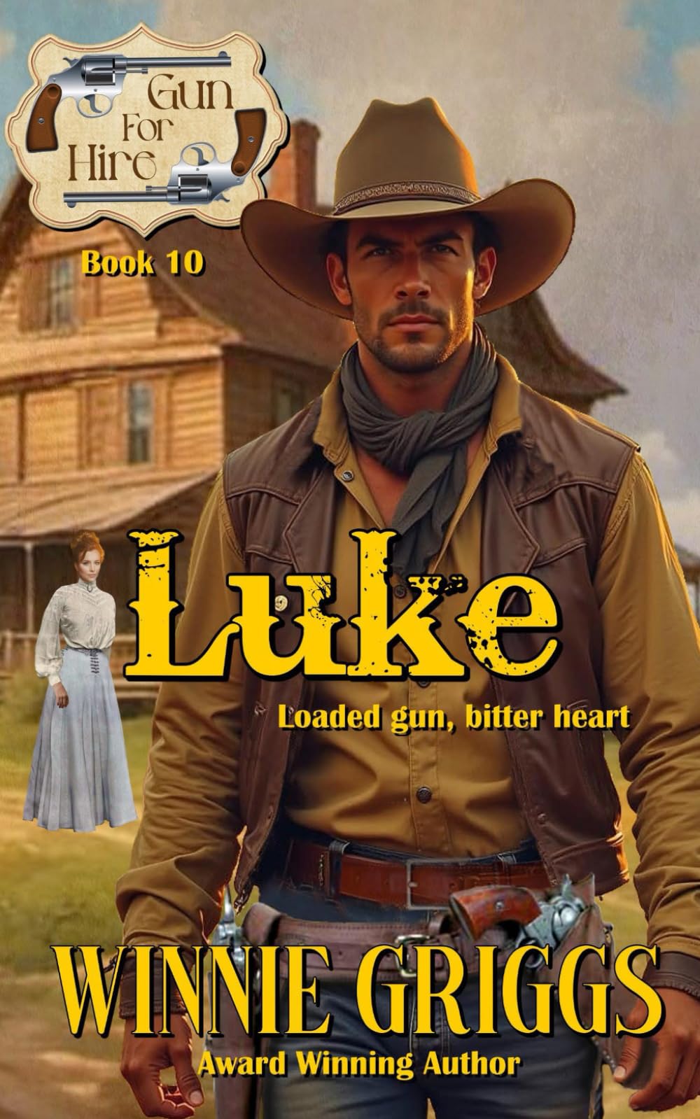 Luke: (Gun For Hire Sweet Western Romance Series Book 10)