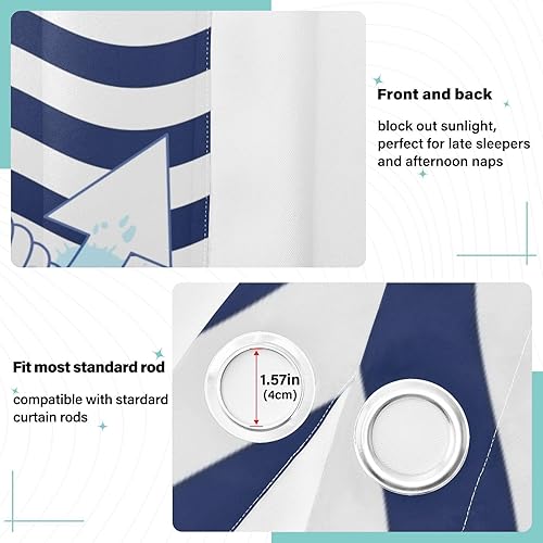 Miniatura 4 de Black Out Curtains Window Curtains for Bedroom 84 inches Length Room Darkening Curtains Curtains & Drapes cortinas para cocina