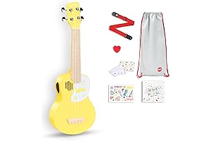 21-Inch Yellow Ukulele for Beginners: A Sunshine-Soaked Musical Gateway