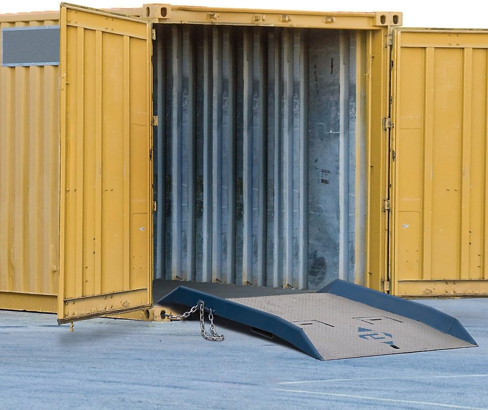 Container Ramp, Steel, 15, 000 lb, 48 x 72In