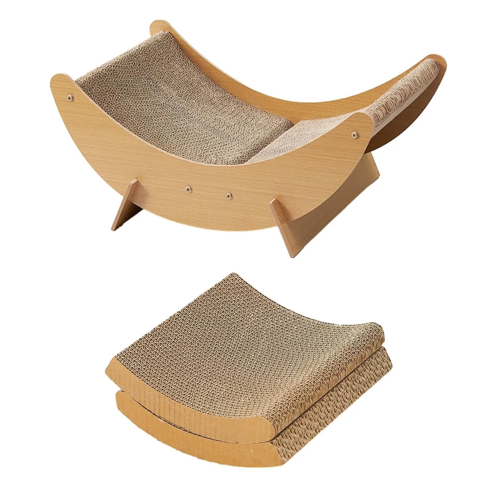 Griffoir en carton pour chat - Canapé d'intérieur - Repos de chats - Nouveauté - Griffes - Canapé - Protection de meubles