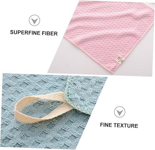 Miniatura 4 de 4 toallas cuadradas de secado rápido, toallas de baño de microfibra para niños, toallas pequeñas de secado rápido, toallas delicadas para la cara,