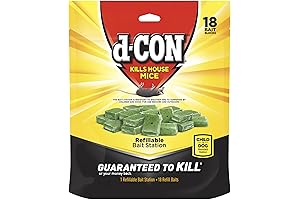 d-CON Refillable Corner Fit Mouse Bait Station