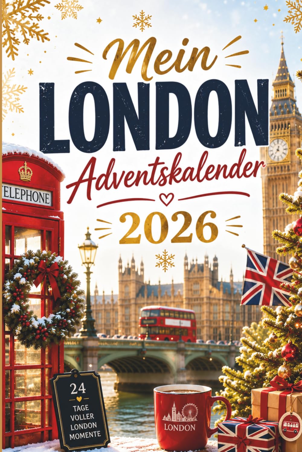Mein London Adventskalender 2026: Das besondere Geschenkbuch für London-Liebhaber – 24 Tage voller Rätsel, Wissen und faszinierender Einblicke in die Welt Londons