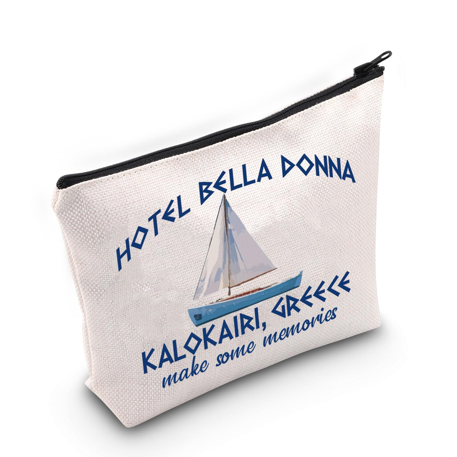 TGBJE Musical Inspired Makeup Bag Mamma Fans Themed Gift Hotel Zipper Pouch Donna and The Dynamos Gift (Hotel bag)