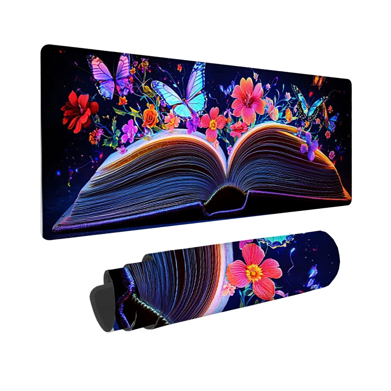Podkładka pod mysz do gier, 1200 x 400 mm XXL Podkładka pod mysz do gier, duża, antypoślizgowa wodoodporna, rozszerzona długa podkładka pod mysz do klawiatury XXL, akcesoria biurowe, do gier