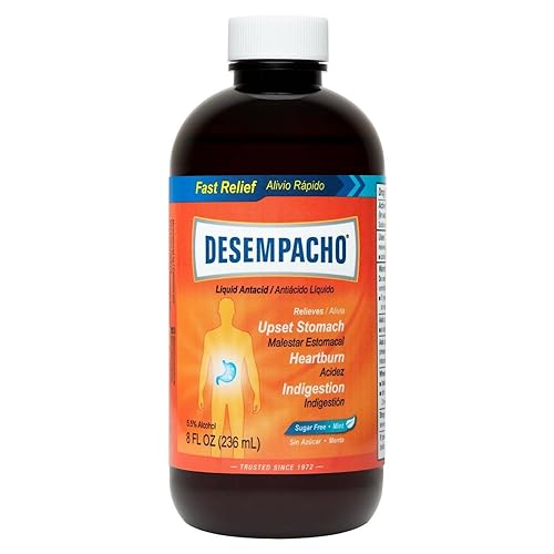 Desempacho - Líquido antiácido con bicarbonato de sodio por De La Cruz sin colores artificiales sin conservantes 8 fl oz disponible en Yaxa Colombia