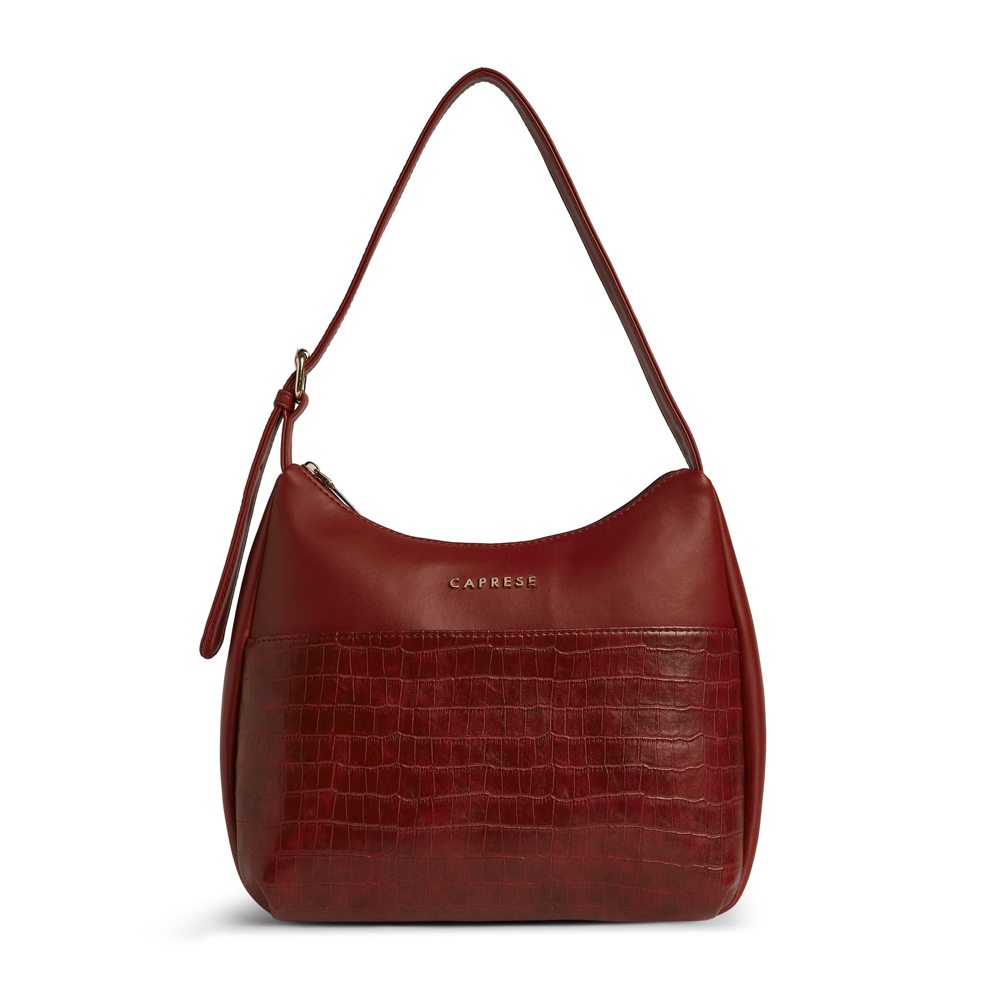 Caprese Minato Hobo Medium Bag for Women | Stylish, Versatile Handbag With Adjustable Strap for Everyday Use | Perfect for Casual Outings, Work, Travel and Special Events