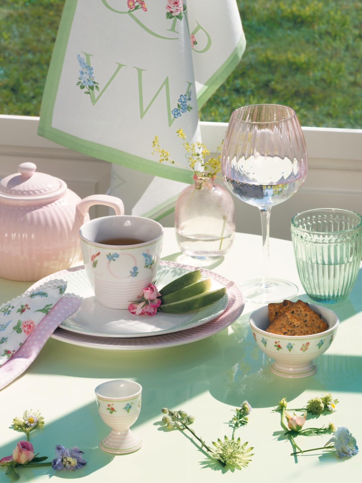 GreenGate Agnes Teetasse White 0,4l