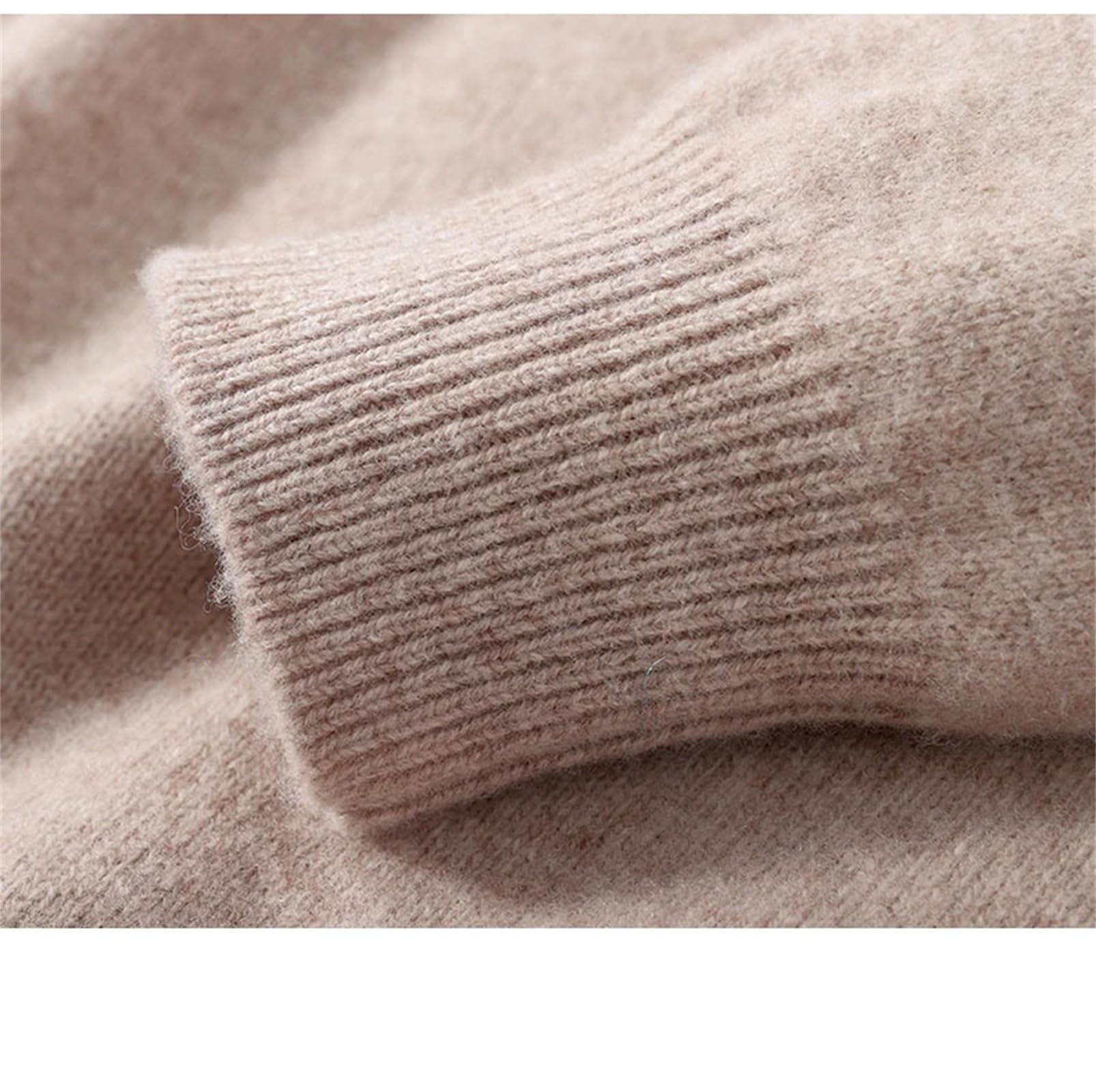 Maglioni da uomo con collo alto ispessito con cerniera in lana merino tinta unita maglioni caldi lavorati a maglia maglia top
