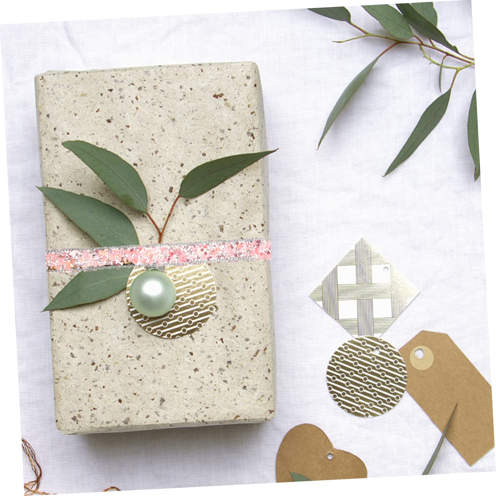 Operitacx 4rollen Multi-funktionale Strassborte Zuschneidbare Dekorationsborte Für Hochzeiten Kostüme Schuhe Taschen Glitzernde Rhinestone-ribbon Mit Heißem Kleber