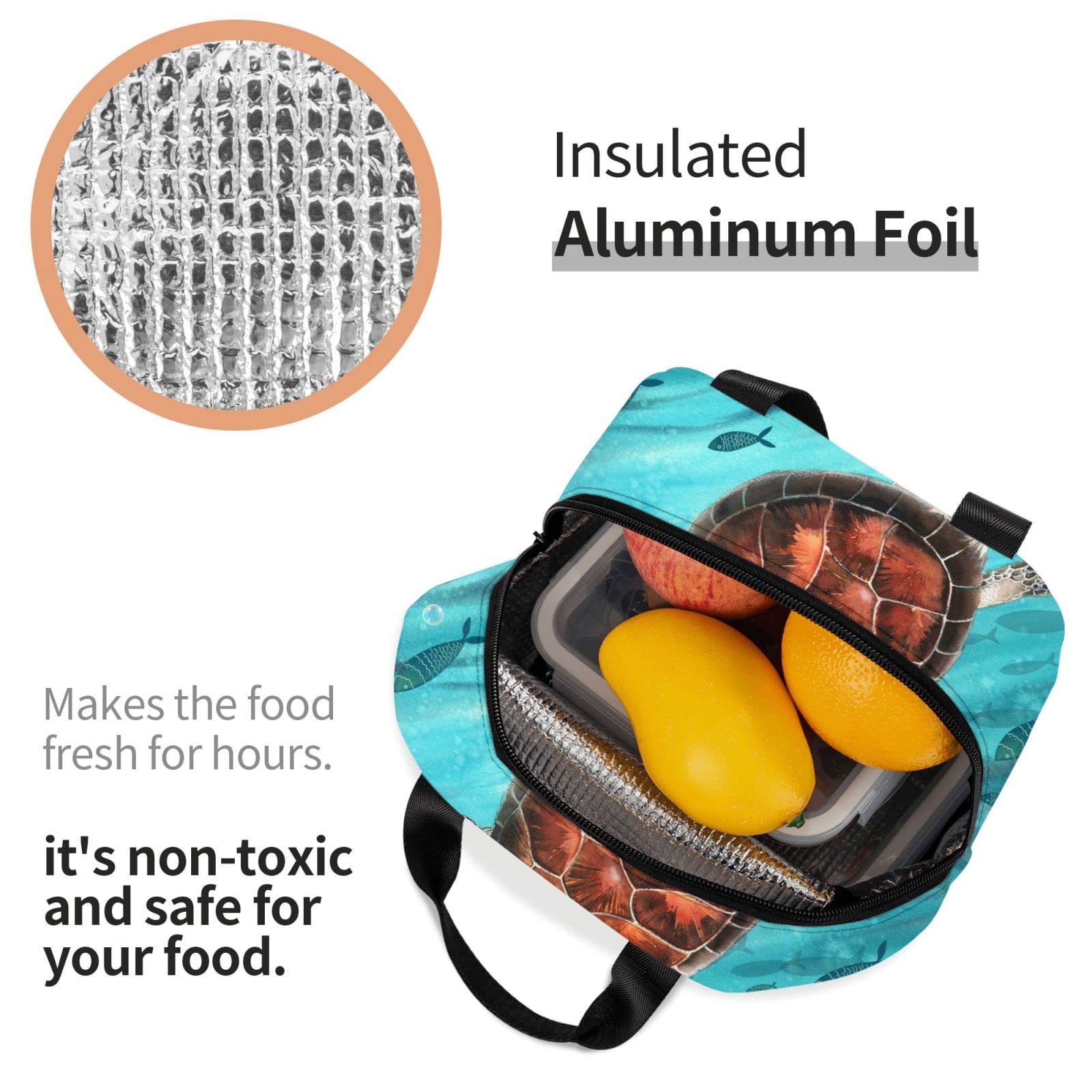 Cool Highland Cow, Borsa Termica Per Il Pranzo, Unisex, Riutilizzabile,  Impermeabile, Portatile, Per Lavoro, Ufficio, Picnic,, image size:1600x1600