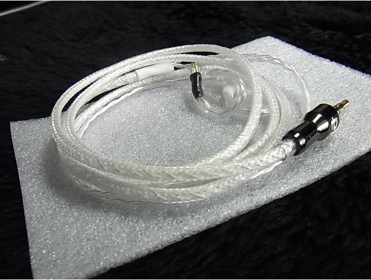 Effect Audio Studio"Pearl V2" Palics White&Clear Ultimate ears Upgrade Replacement Cable for 10PRO 10VI 5Studio 3Studio