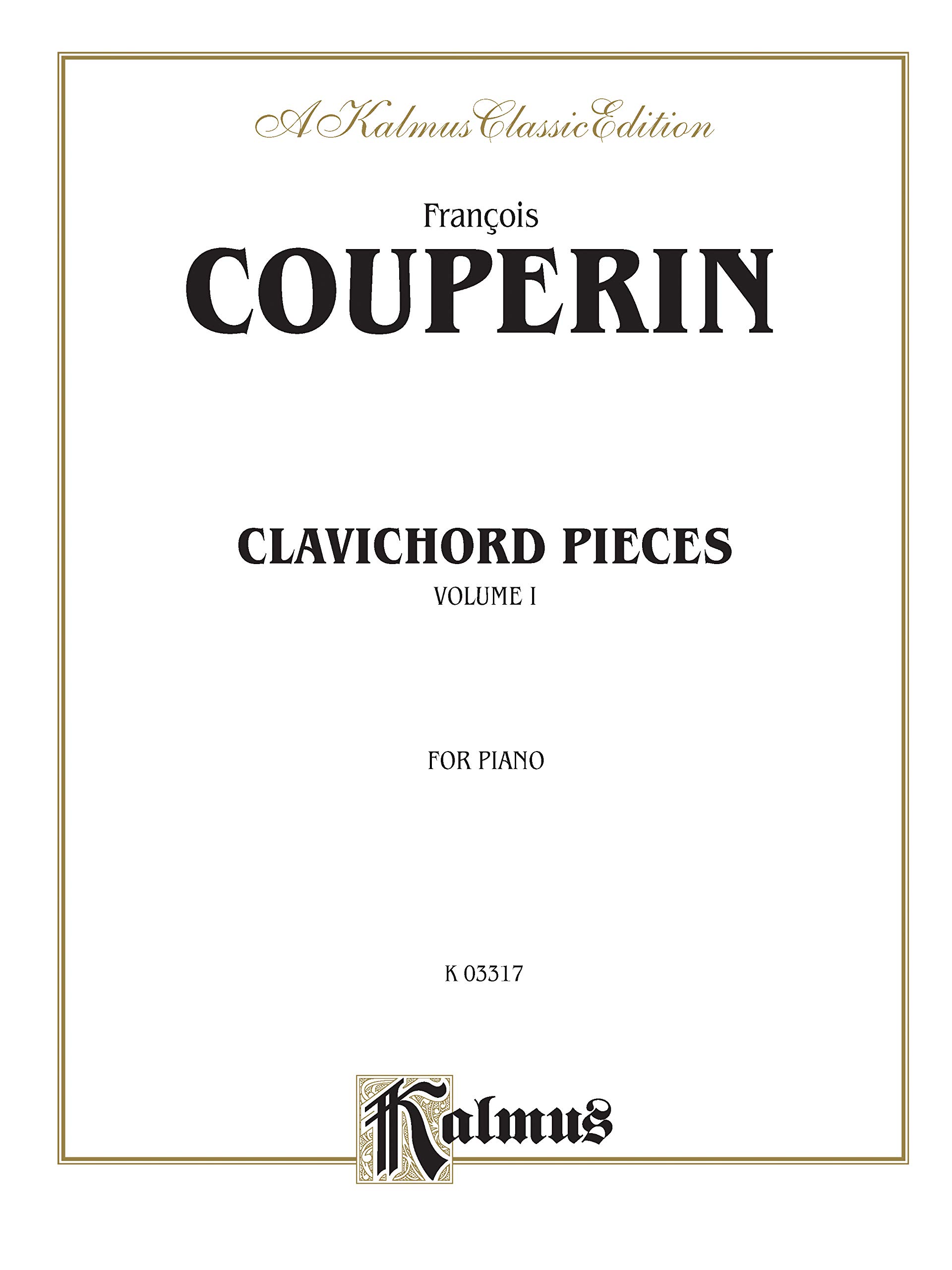 Clavichord Pieces, Volume I