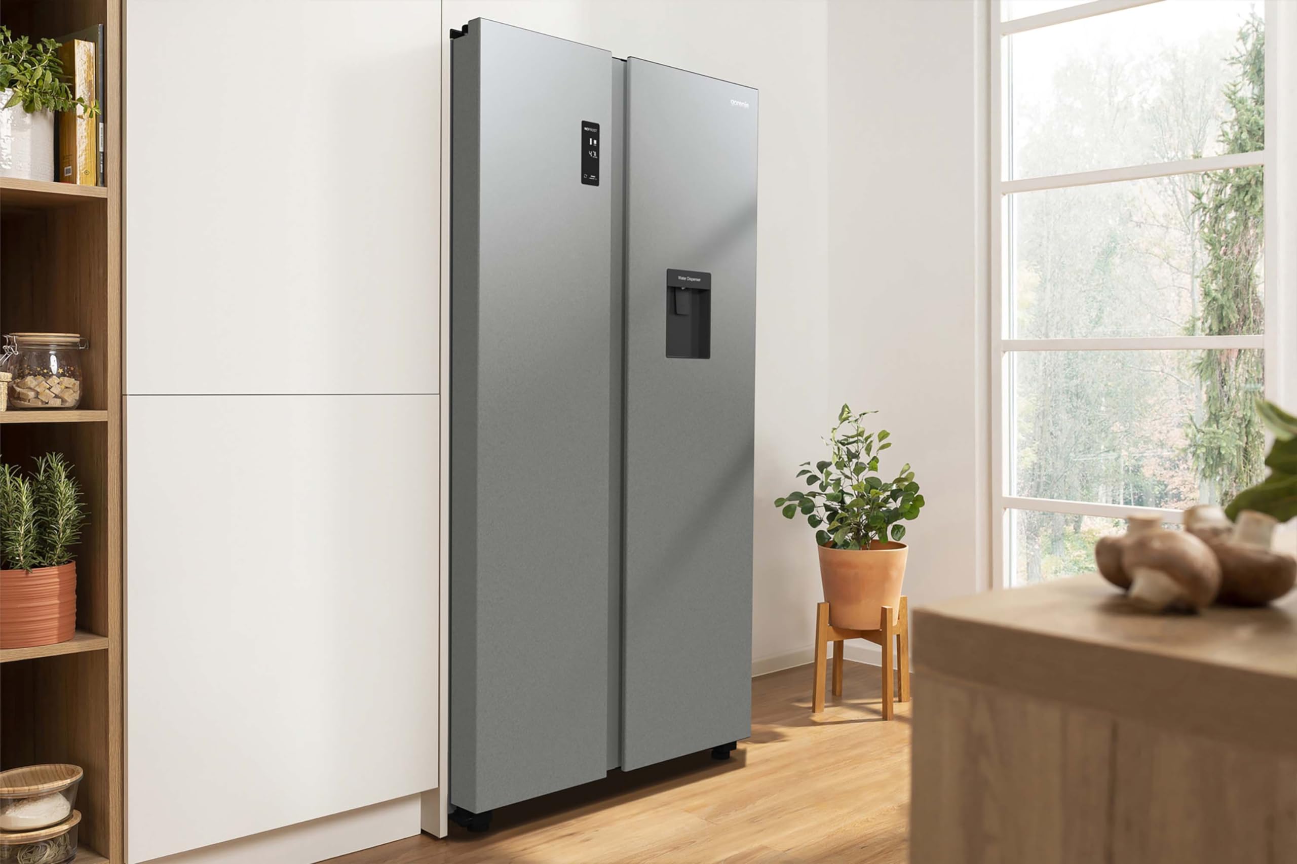 Gorenje NRR 9185 EAXLWD Side by Side Kühl-Gefrierkombination – Bild 8