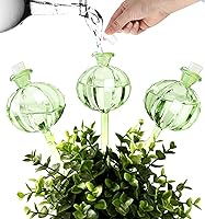 Vista 1 de Inserto de maceta de riego automático. Dispositivos de riego de plantas. Paquete de 3 bombillas de riego de plantas de cactus. Globos de riego