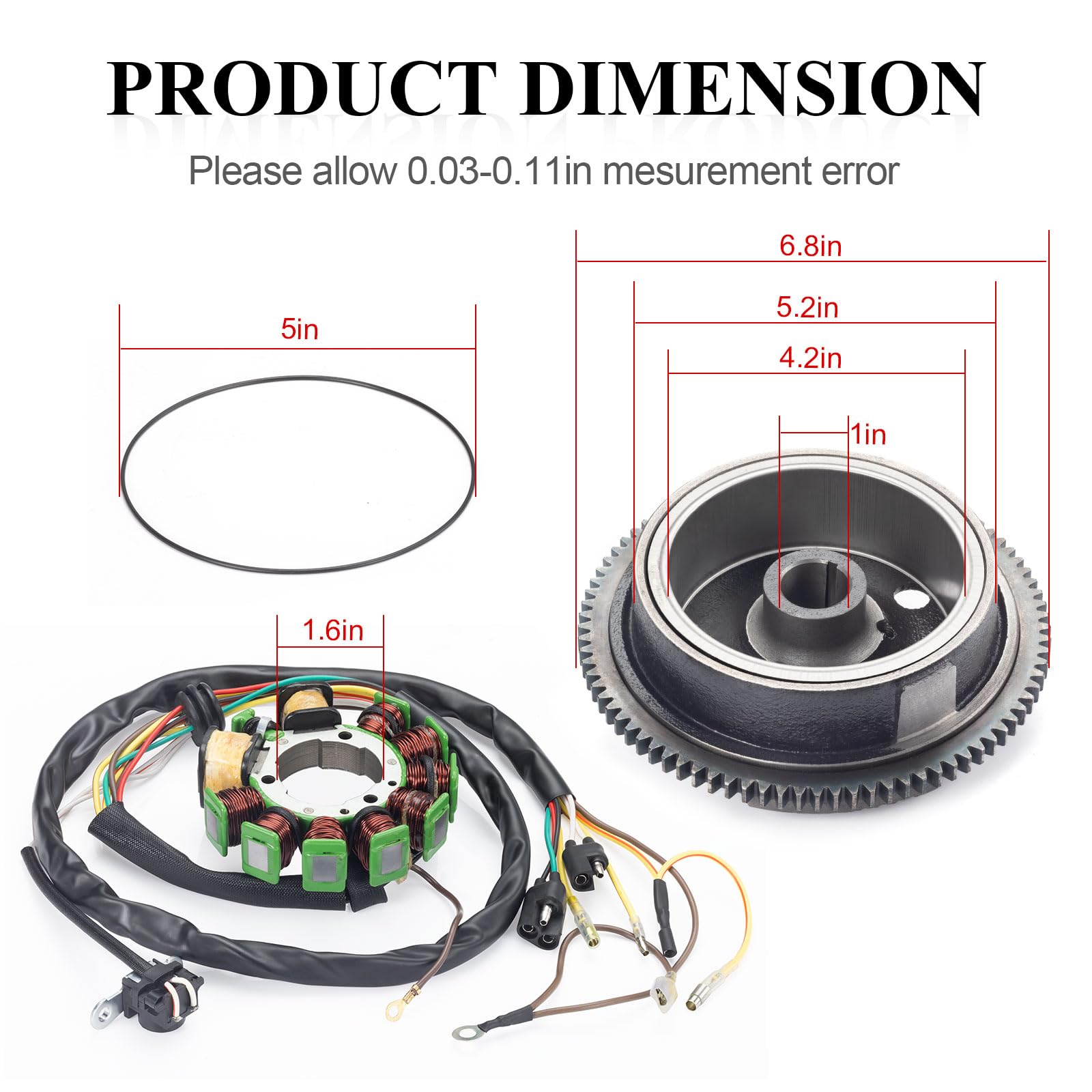 Stator & Flywheel Rotor Kit for Polaris Magnum 425 Sportsman