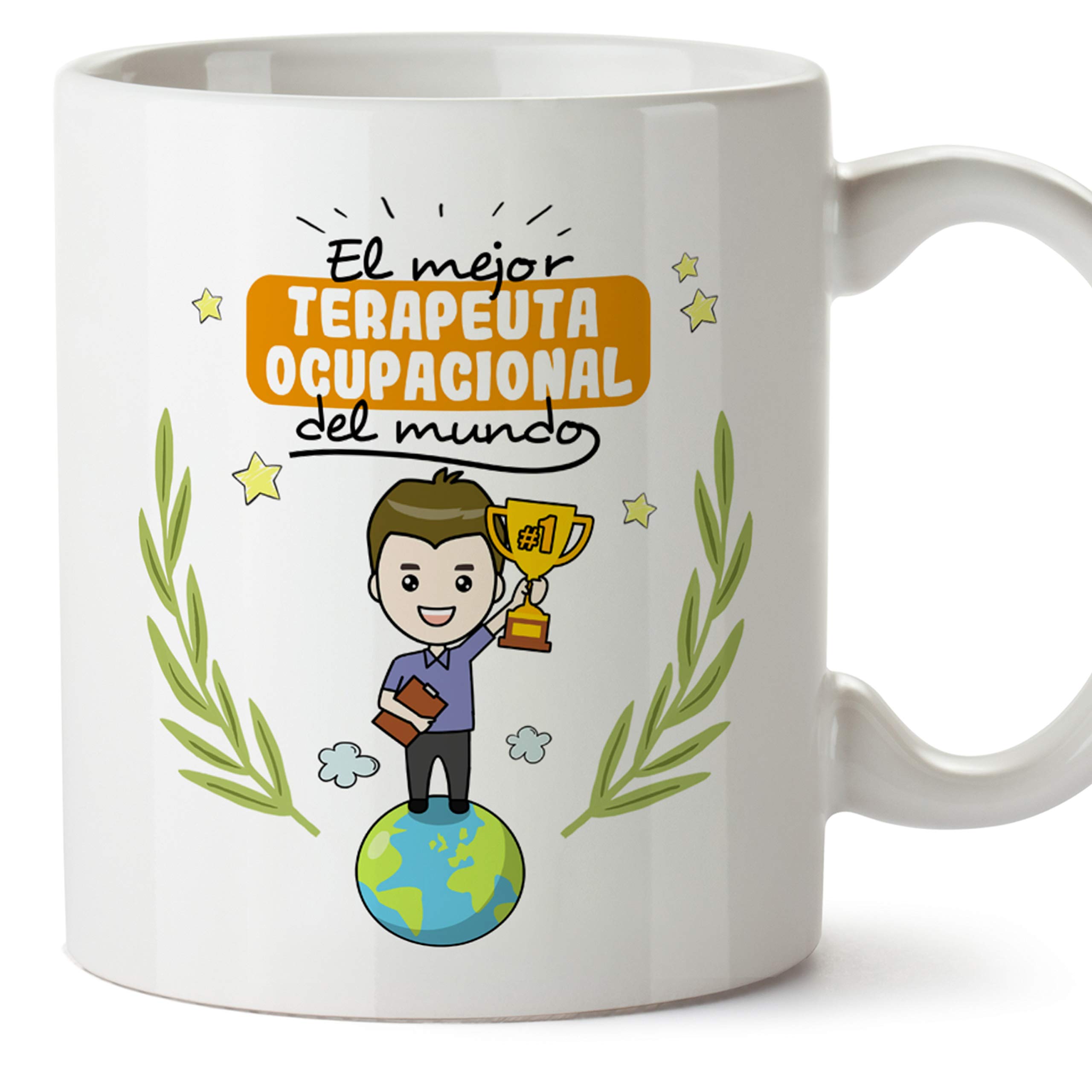 MUGFFINS Taza Fisioterapeuta Hombre (Mejor del Mundo) - Regalos Originales y Divertidos de Fisioterapia — view 12