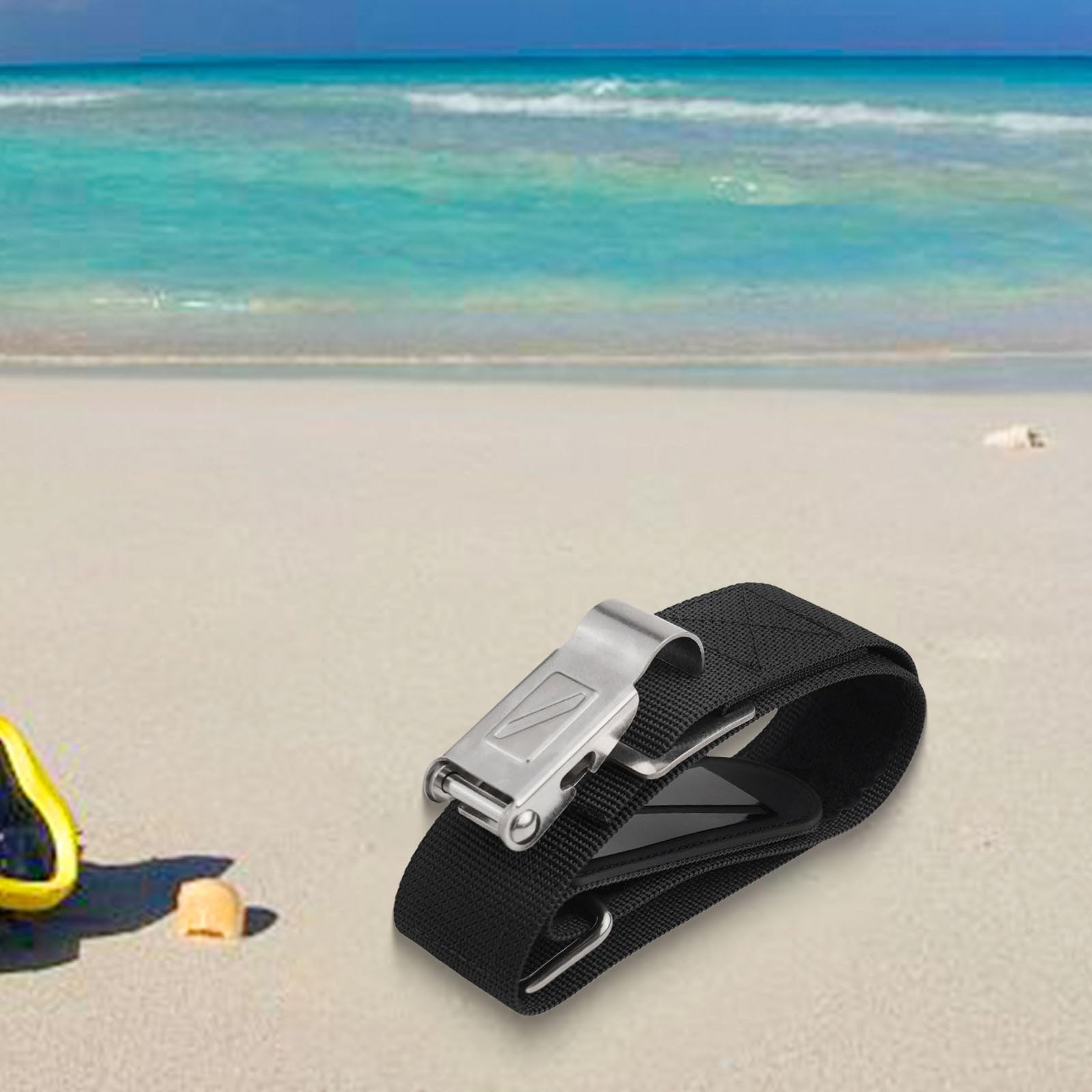 Scuba Diving Tank Band Cylinder Cam Strap With Quick Release Buckle & Anti-Slip Pad,For Underwater Exploration Gear Secure Attachment