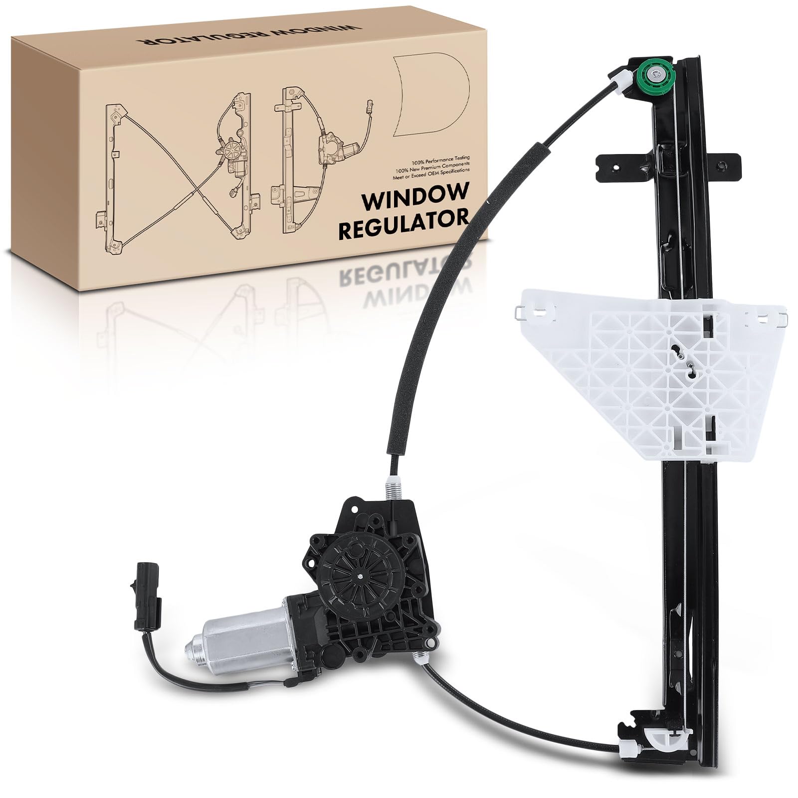 Frankberg Window Regulator with Motor Rear Left Compatible with Grand Cherokee II WJ WG SUV 2001-2004 55363285AD