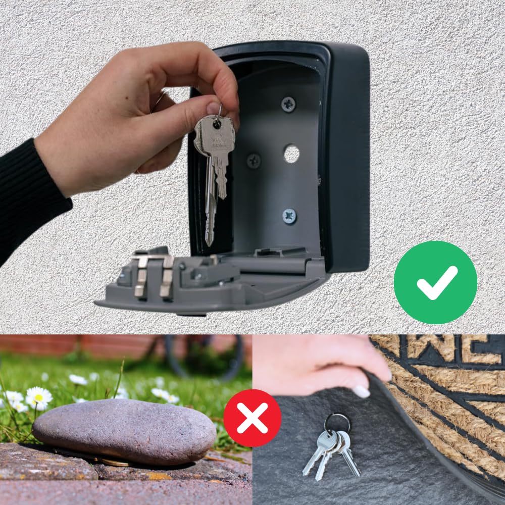 Boîte à Clés à Code Herabox Medium - HERACLES - Sécurisez vos Clés avec Fiabilité