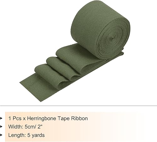 Vista 72 de PATIKIL Cinta de sarga de algodón de 3/4 pulgadas, 10 yardas, cinta de encuadernación al bies, cinta de espiga para costura, envoltura de regalos