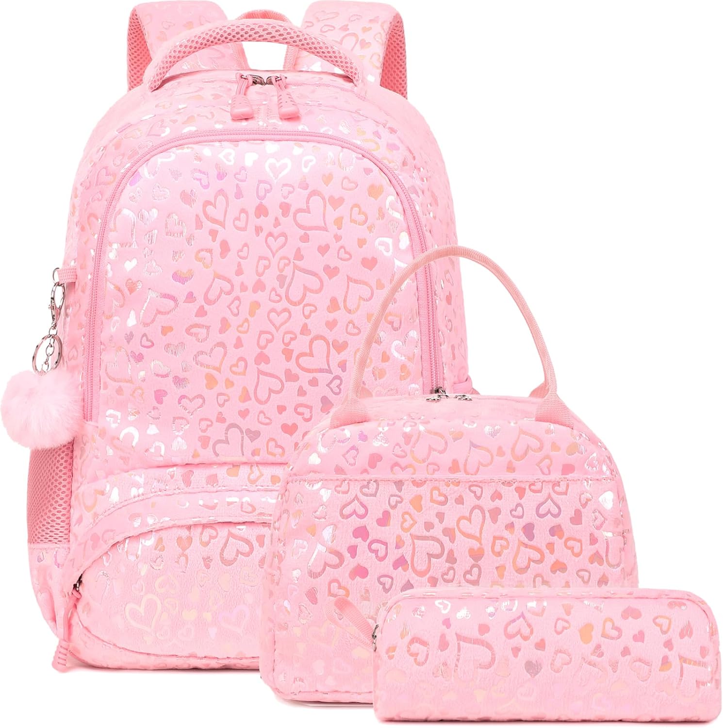 Girls Backpack for Elementary Kids School Bookbag Set Cute Unicorn Backpacks for Girls Water Resistant