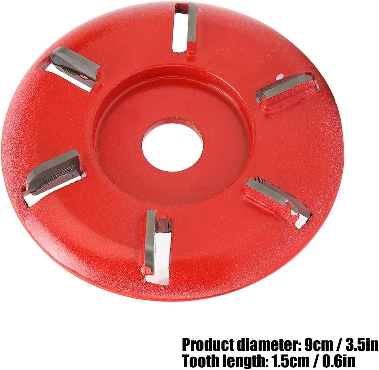 Upgraded 6 Teeth Wood turb0 Carving Disc Set , Wood Carving Disc 6 Teeth Grinder Wheel Disc Angle Grinder Chainsaw Wheel Woodworking Disc Wood Shaping Wheel Chain Saw Disc Circular Saw Blade