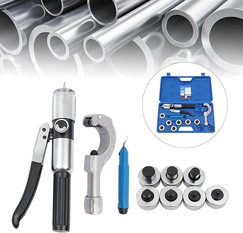 Miniatura 7 de Herramienta expansora de tubo hidráulico 38" - 1-18" pulgadas Herramienta expansora de tubo de cobre hidráulico Kit de herramientas de estampación