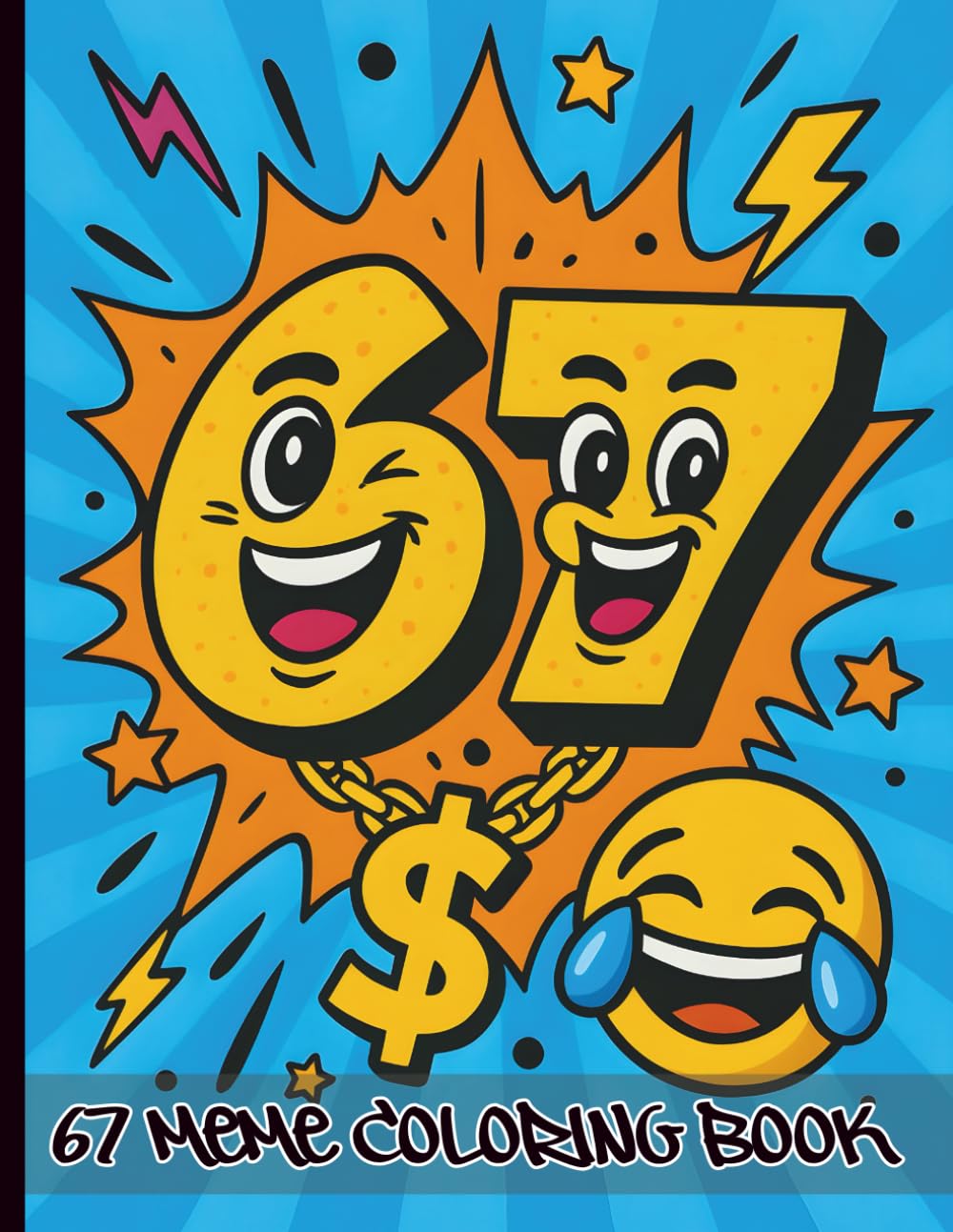 67 Meme Coloring Book