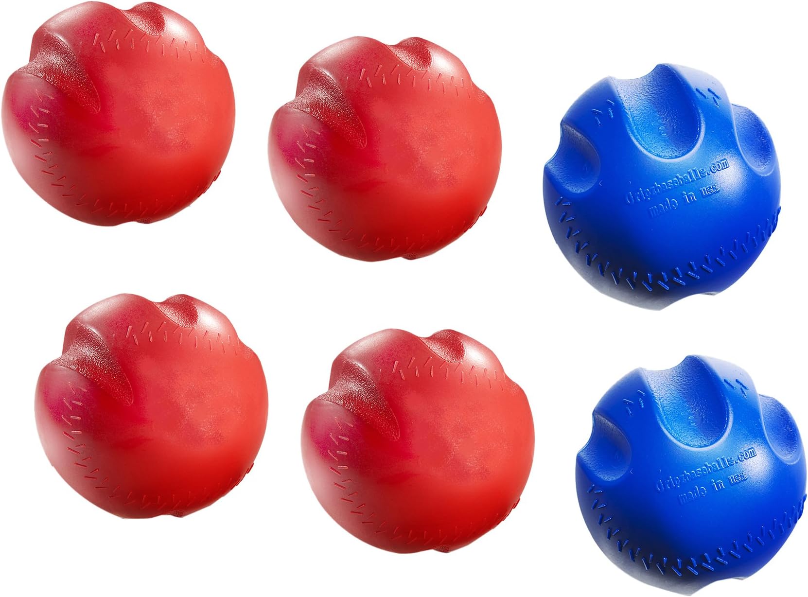 Gripz Baseballs Jack McDowell Coach?s Baseball Training Pack (Pack of 6)